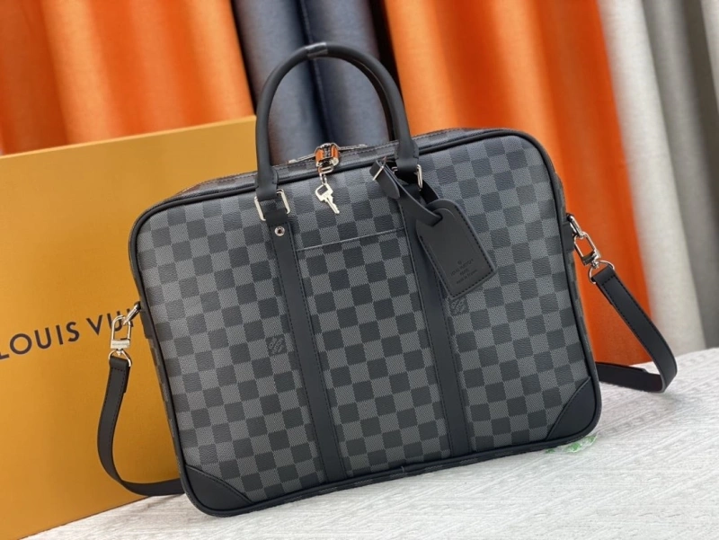 LV Mens Briefcases 4081B-0504