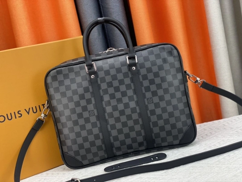 LV Mens Briefcases 4081B-0504