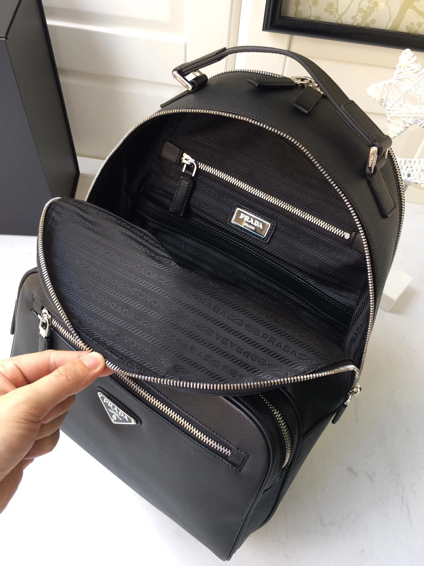 Prada Backpacks 4099A-0139