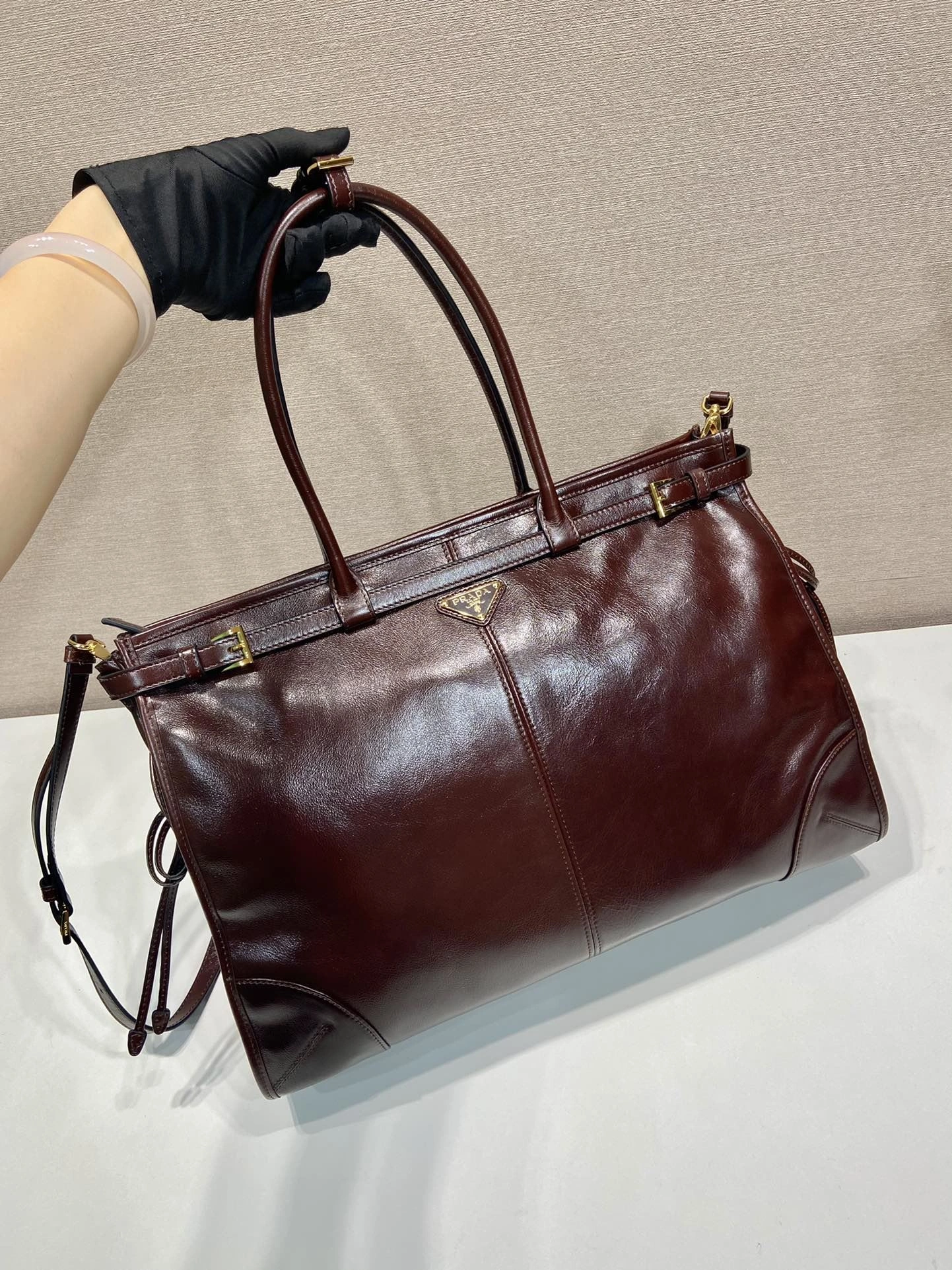 Prada Top Handle Bags 4099A-0145