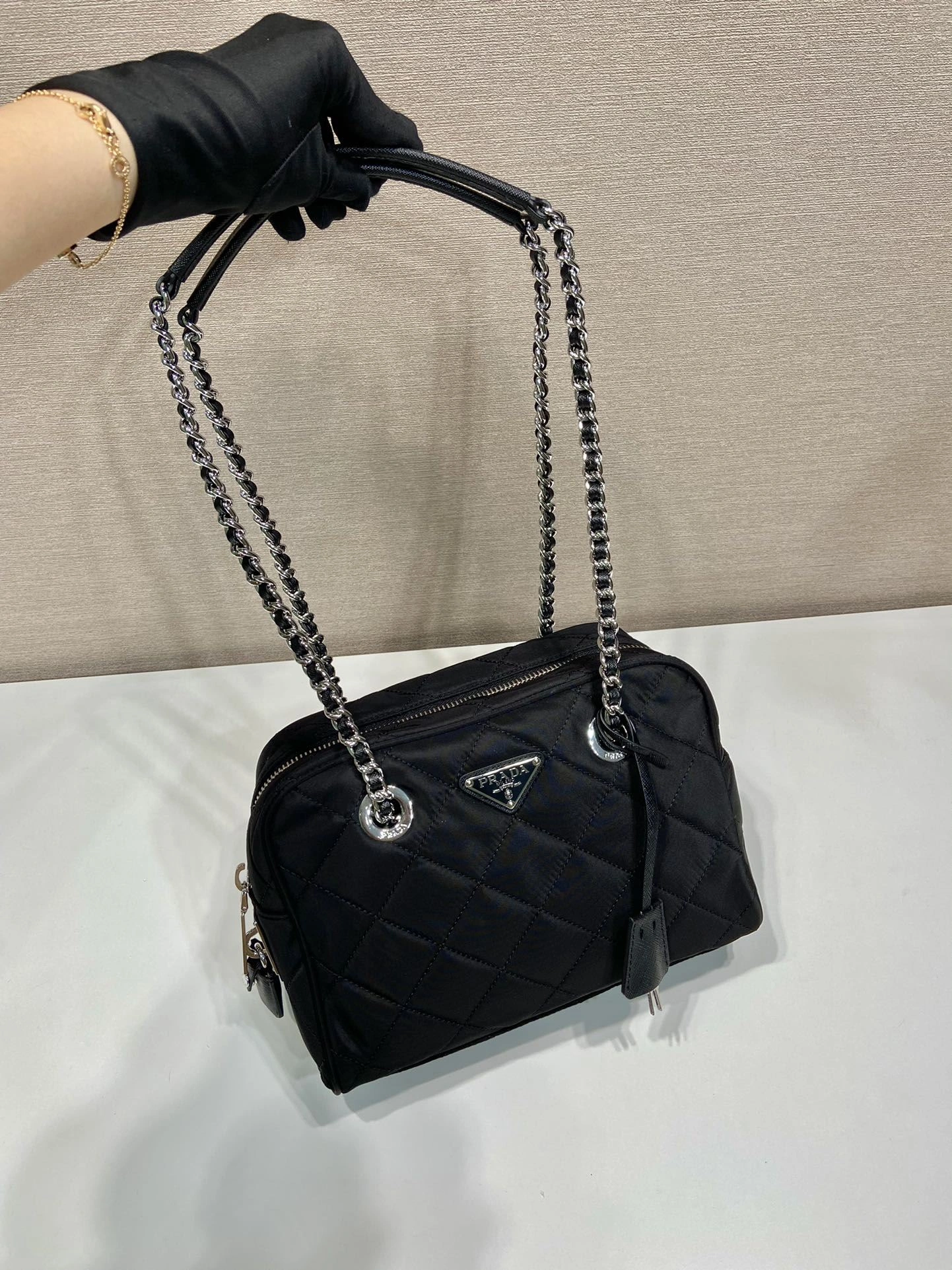 Prada Top Handle Bags 4099A-0151