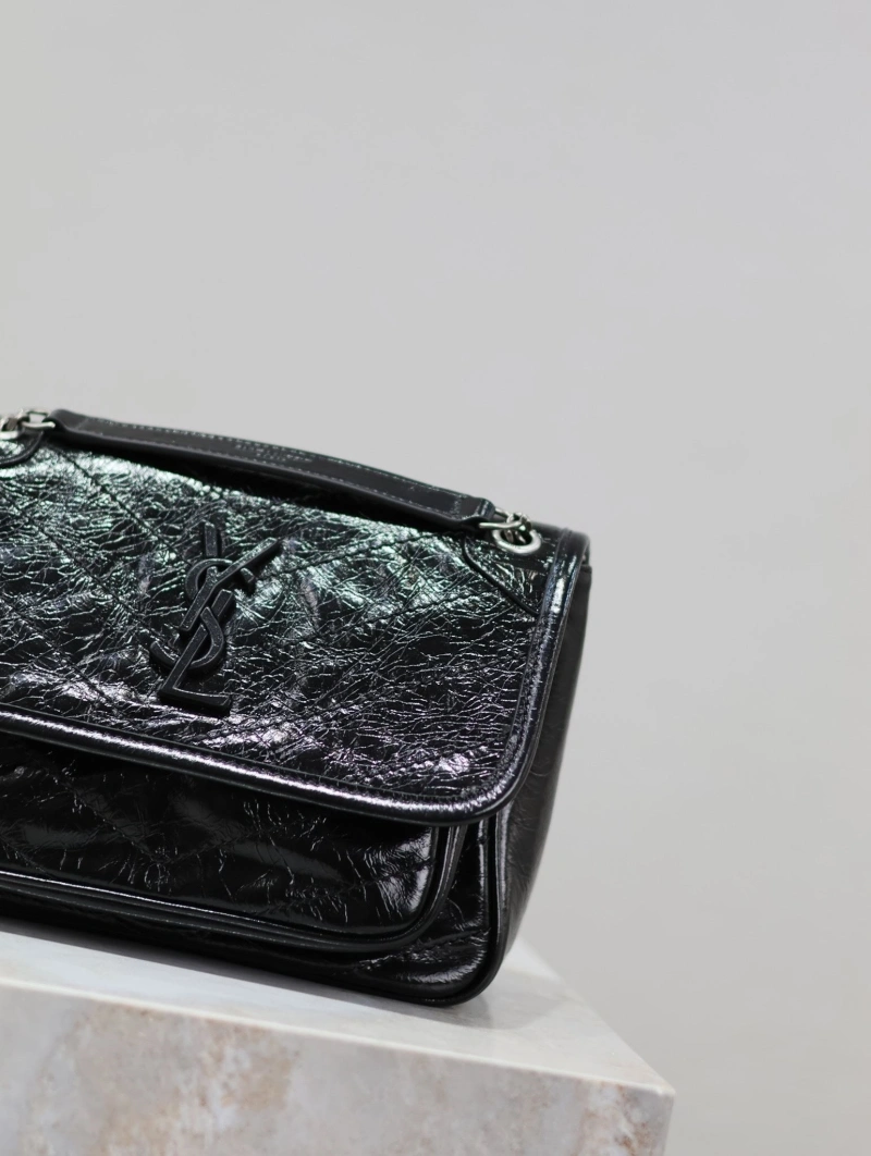 YSL Satchel Bags 4113G-0101