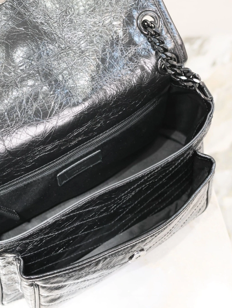 YSL Satchel Bags 4113G-0107