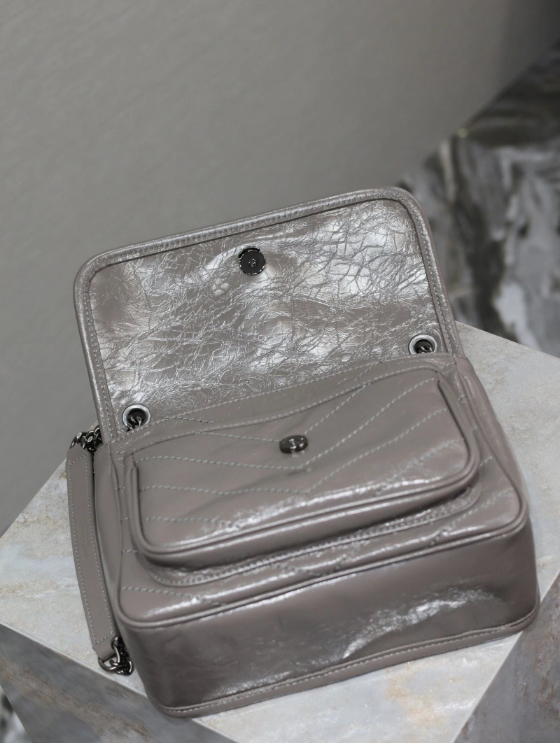 YSL Satchel Bags 4113G-0112