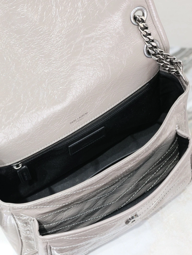 YSL Satchel Bags 4113G-0113