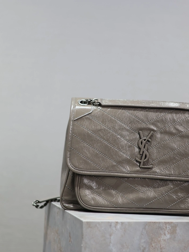 YSL Satchel Bags 4113G-0114