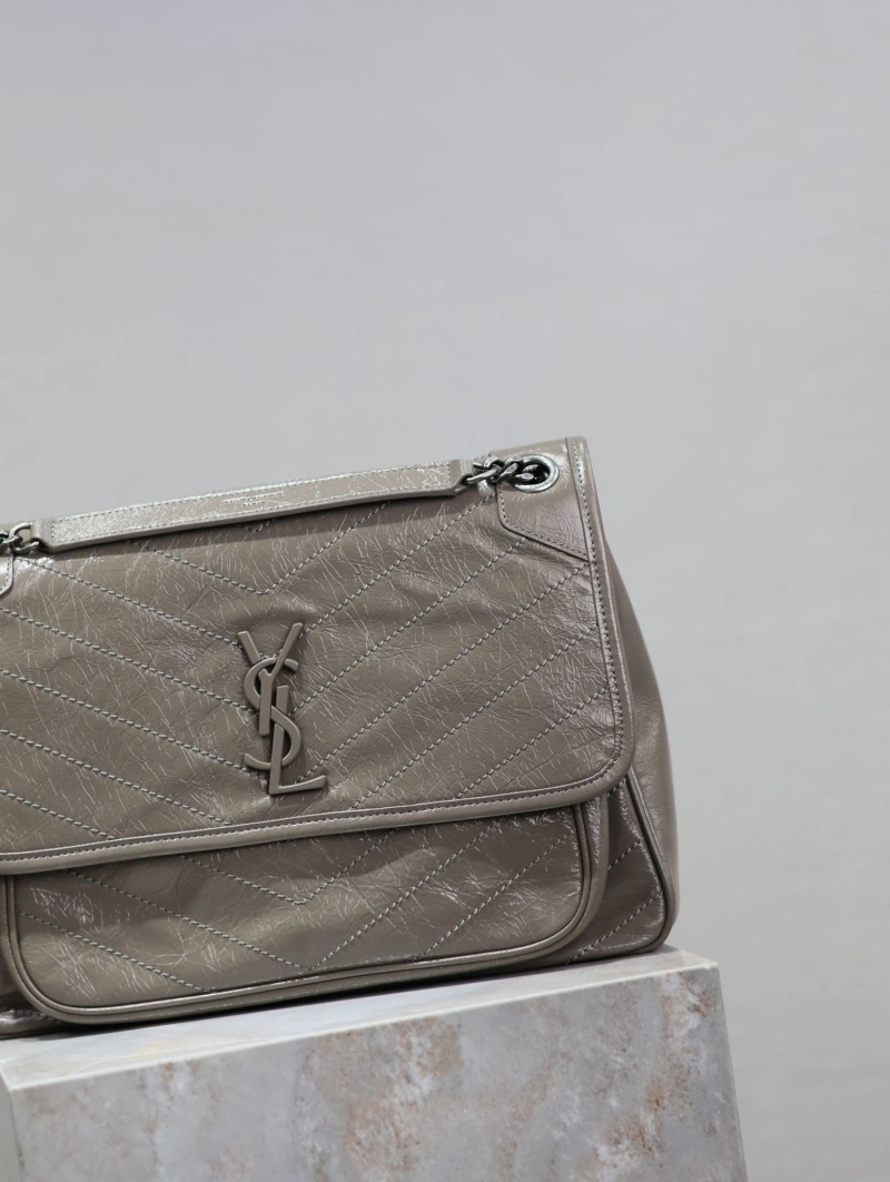YSL Satchel Bags 4113G-0114