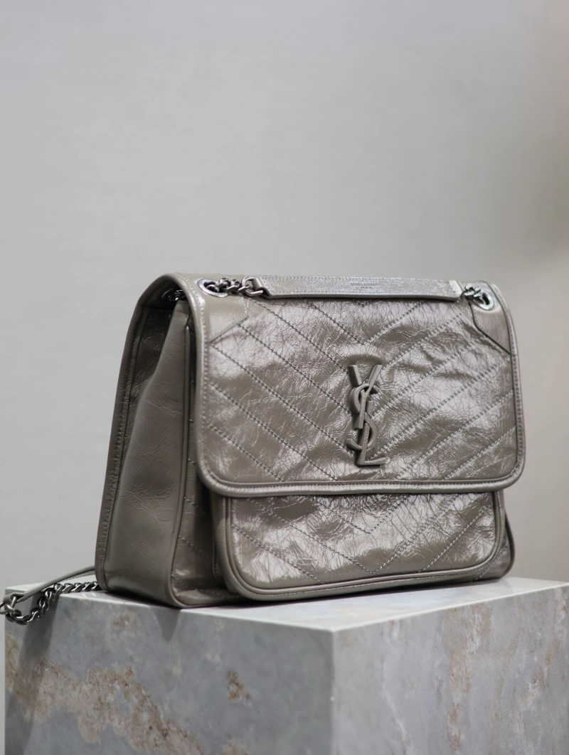 YSL Satchel Bags 4113G-0114