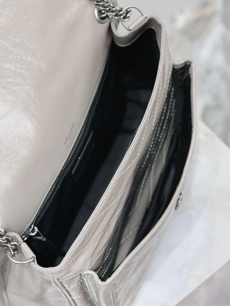 YSL Satchel Bags 4113G-0114