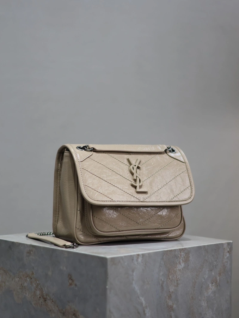 YSL Satchel Bags 4113G-0115