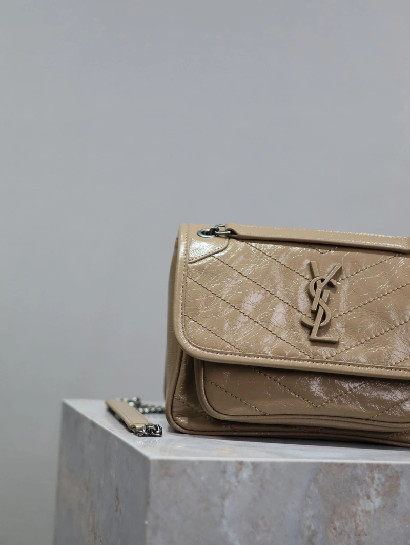 YSL Satchel Bags 4113G-0117