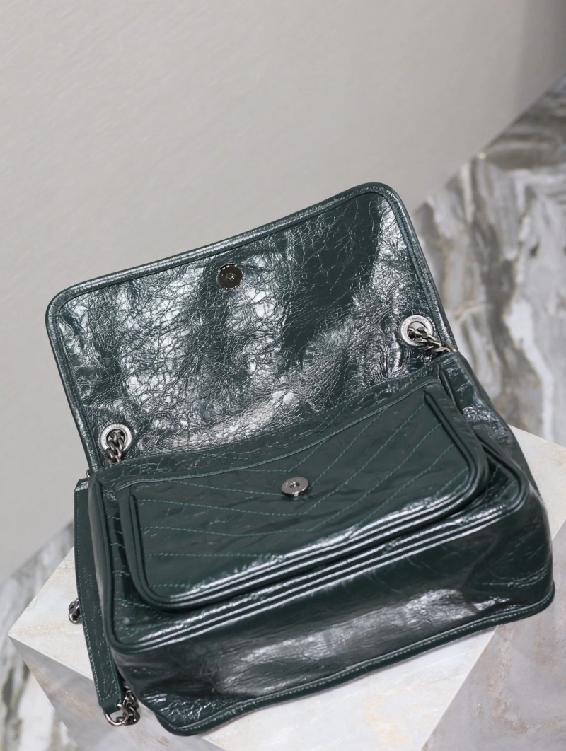 YSL Satchel Bags 4113G-0122