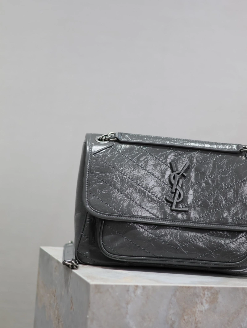 YSL Satchel Bags 4113G-0128