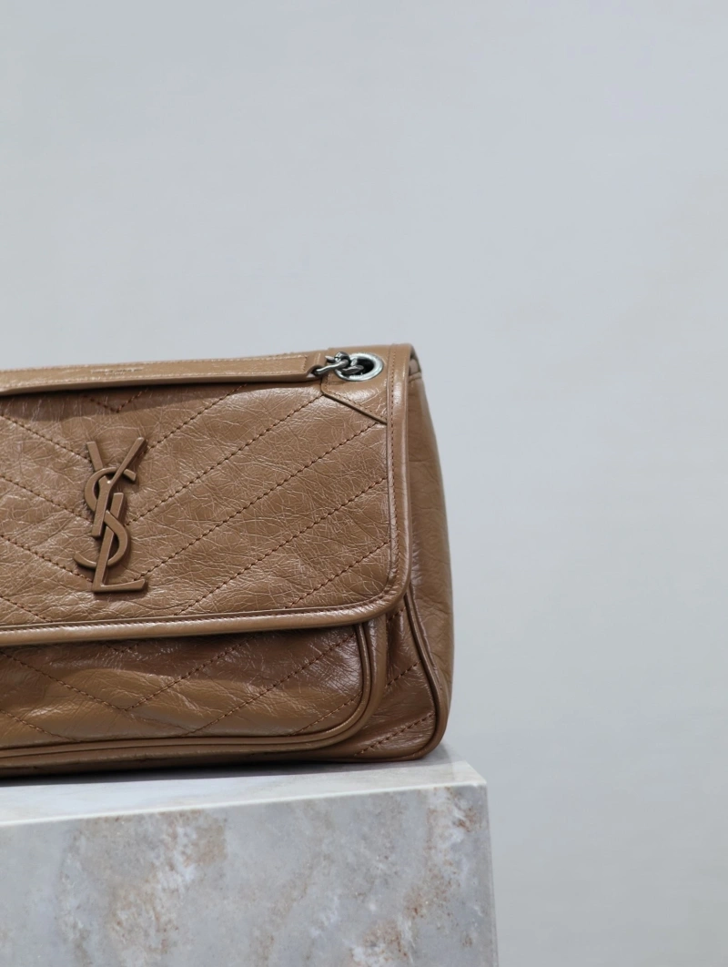 YSL Satchel Bags 4113G-0130