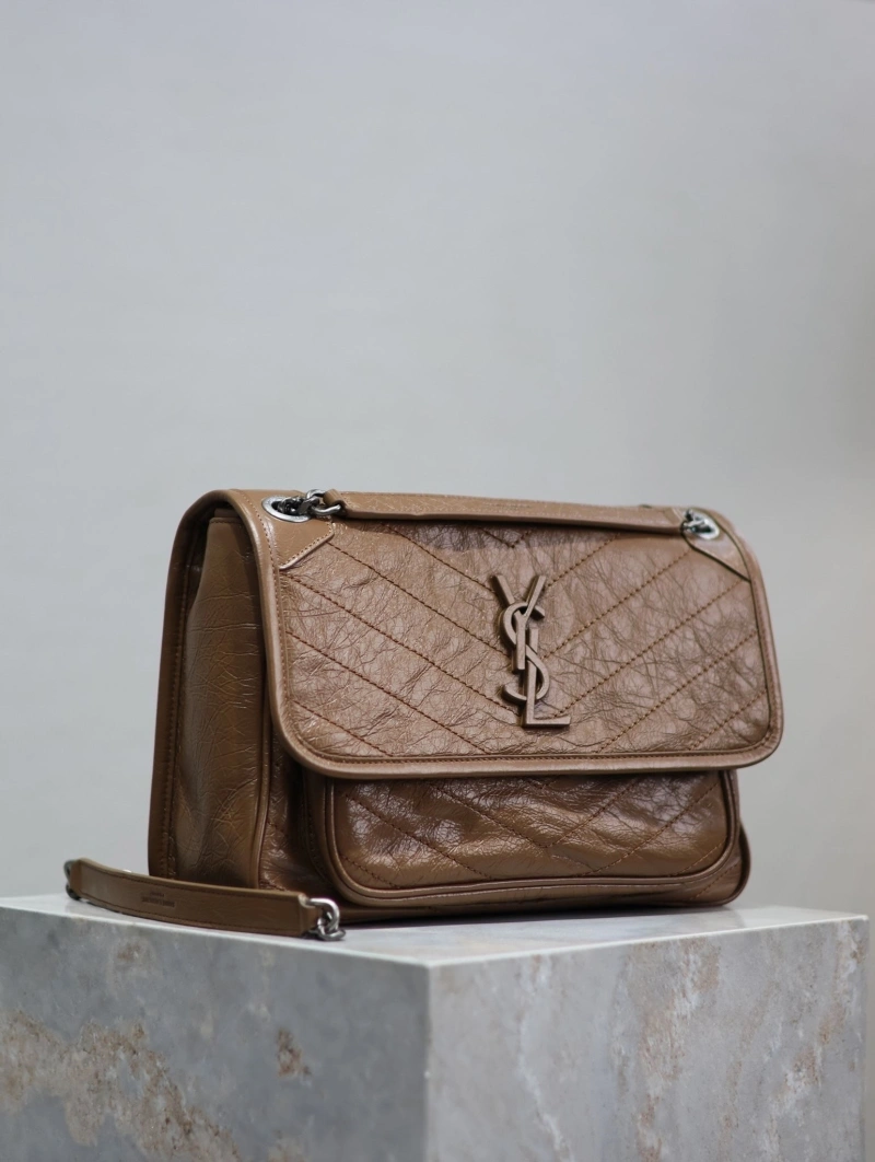 YSL Satchel Bags 4113G-0130