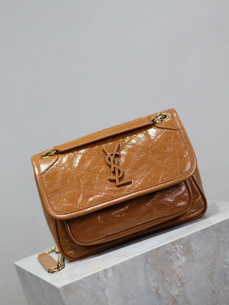 YSL Satchel Bags 4113G-0131