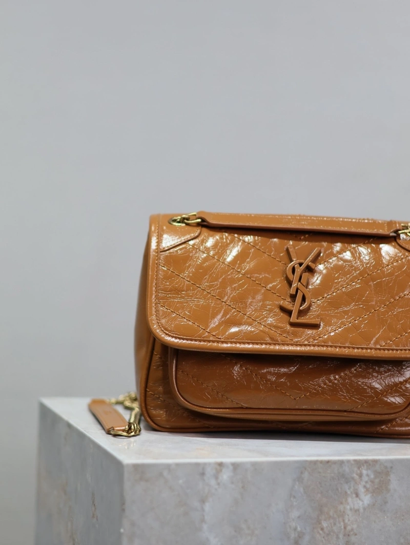 YSL Satchel Bags 4113G-0131