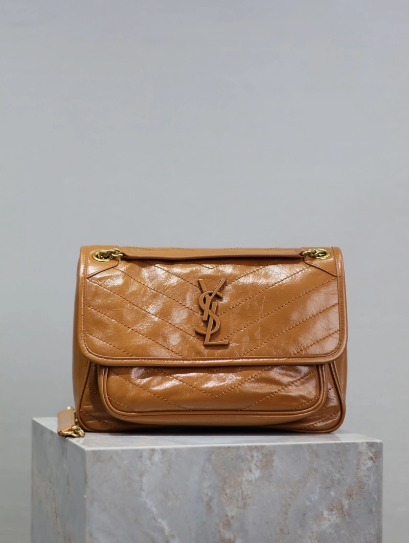 YSL Satchel Bags 4113G-0132