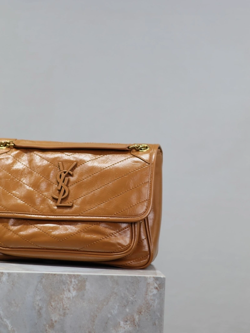 YSL Satchel Bags 4113G-0132