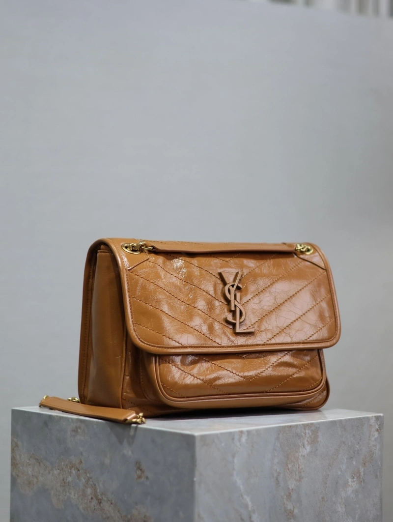 YSL Satchel Bags 4113G-0132