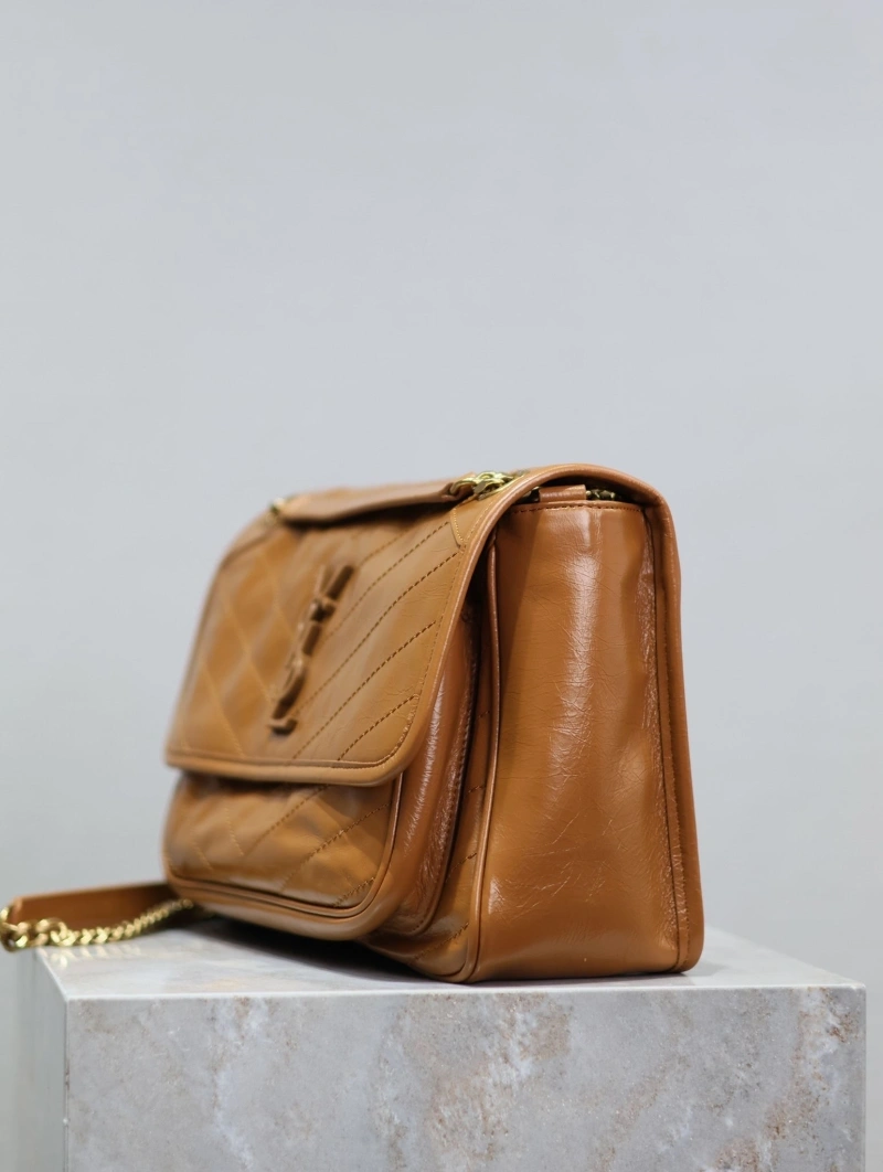 YSL Satchel Bags 4113G-0132