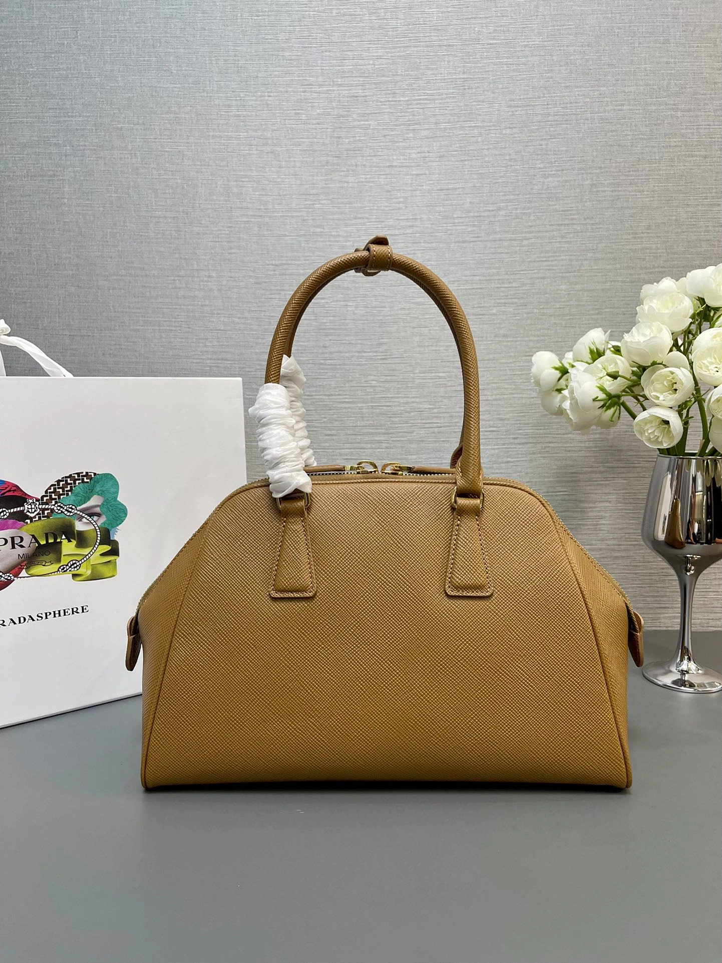 Pra*a top handle bags 4135d-0014