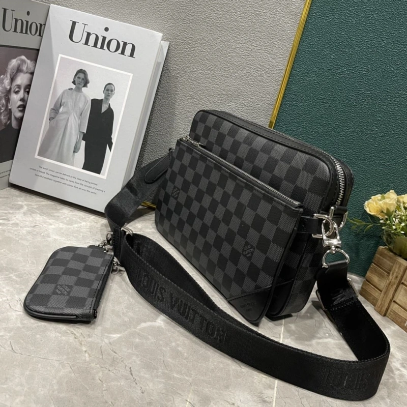 LV Satchel bags 4233H-1856
