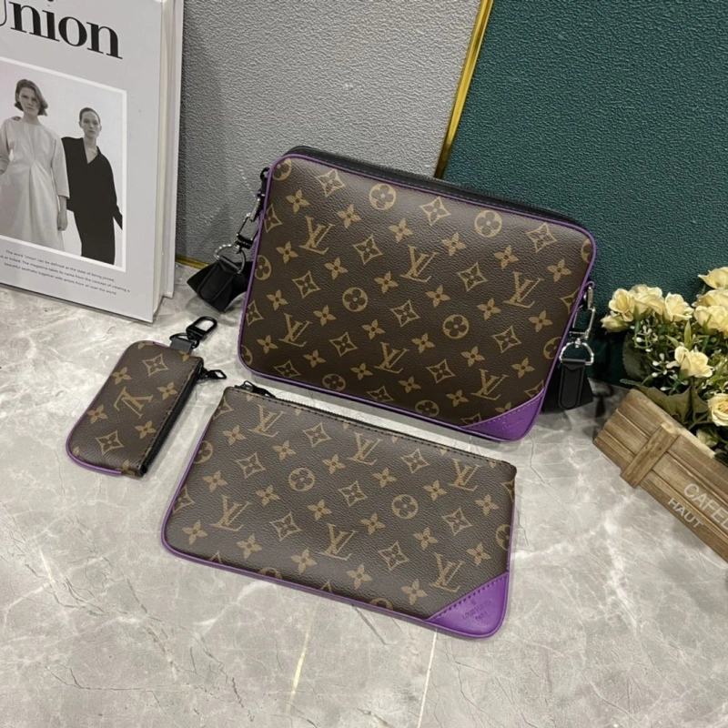 LV Satchel bags 4233H-1861