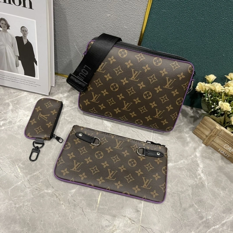 LV Satchel bags 4233H-1861