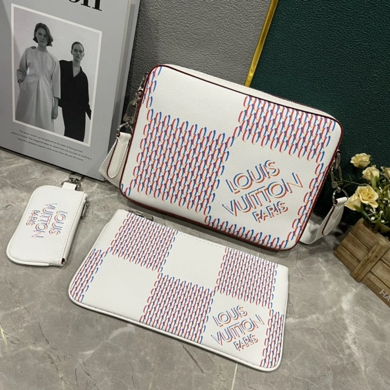 LV Satchel bags 4233H-1866