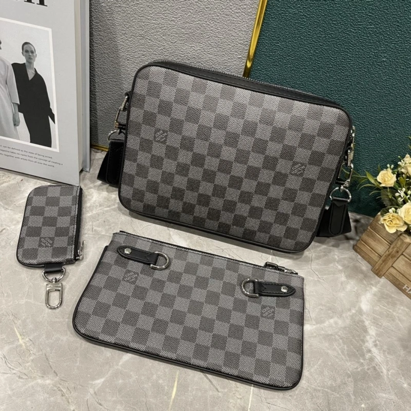 LV Satchel bags 4233H-1874