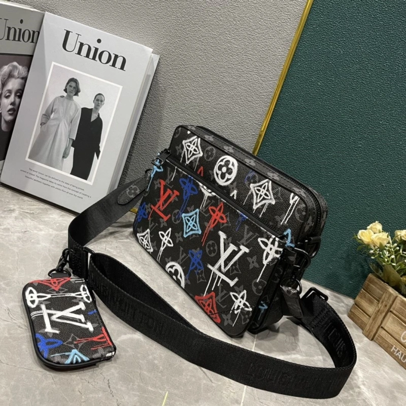 LV Satchel bags 4233H-1875