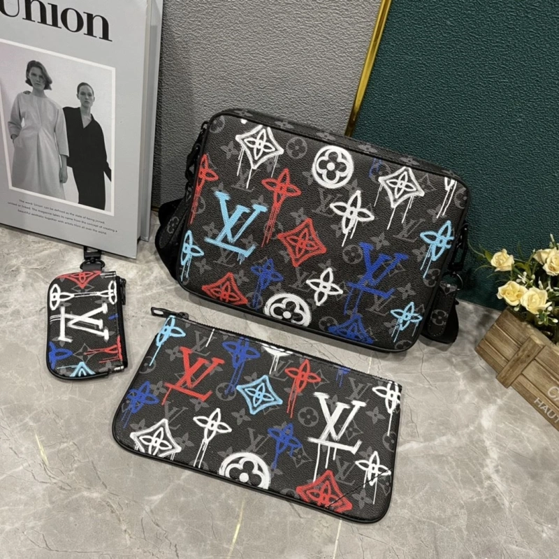 LV Satchel bags 4233H-1875