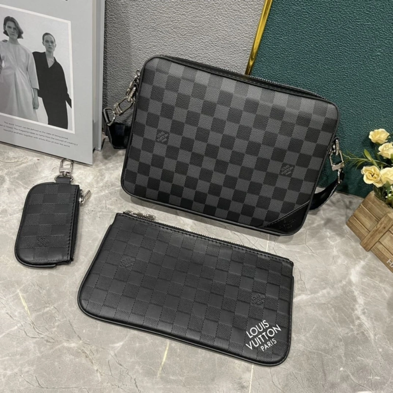 LV Satchel bags 4233H-1876