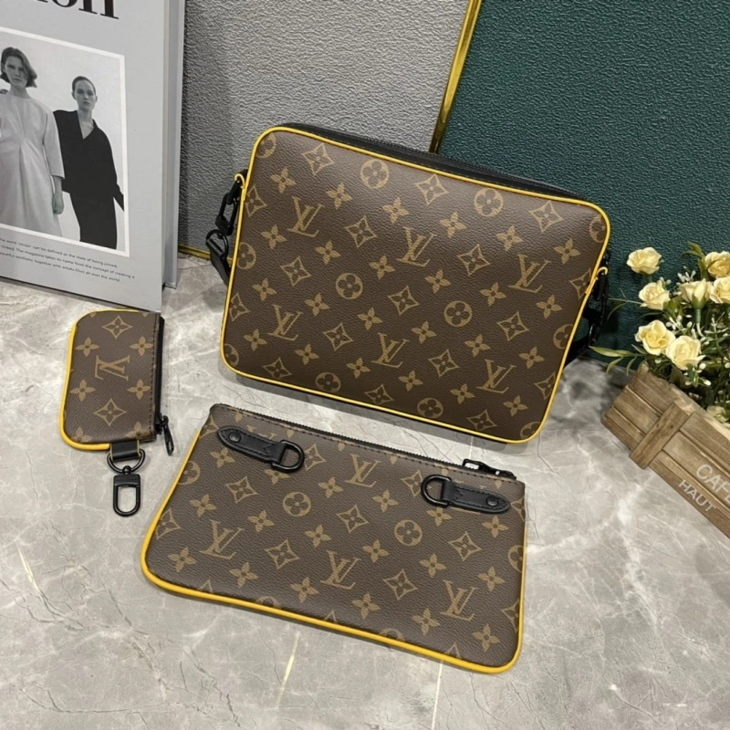 LV Satchel bags 4233H-1877