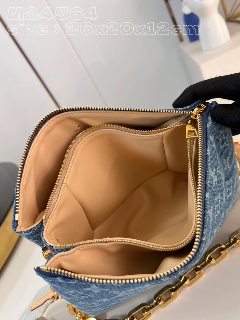 LV Satchel bags 4365F-0273